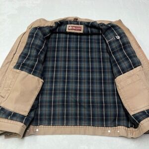 Dri Duck Maverick Boulder Cloth Jacket Flannel Lined Canvas Workwear DDT 5028
